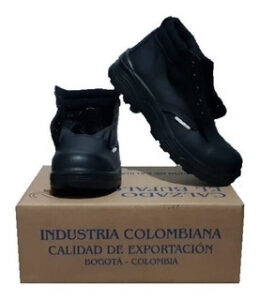 bota cuero negra bufalo 1