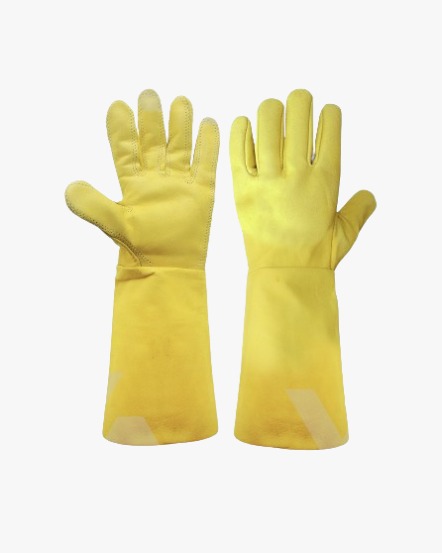 guantes carnaza ref amarillo largo